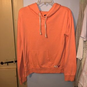 Orange hoodie